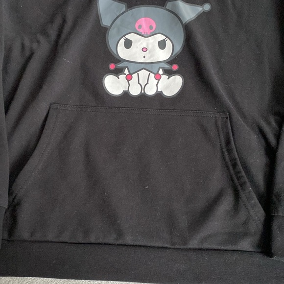 NWOT Sanrio Kuromi Black Graphic Sweatshirt - Picture 3 of 6
